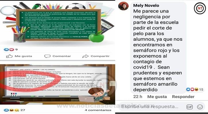 Acusan a Secundaria 3 «Club de Leones» de obligar a alumnos a exponerse a  contagio Covid-19 – NT | Noticias de Tampico Tamaulipas