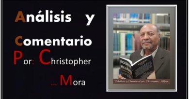 Análisis y Comentario Por: Christopher… Mora.