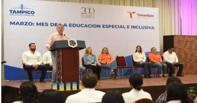 Presiden Chucho Nader y Aída Féres Inicio del Mes de la Educación Especial