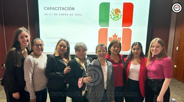 Imparte Ministerio de Justicia de Canadá capacitación a personal de la SSPT