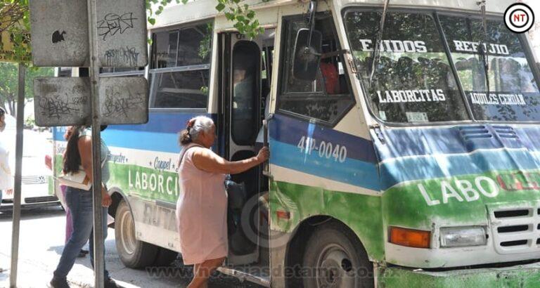 Descarta Tamaulipas alza al pasaje del transporte público