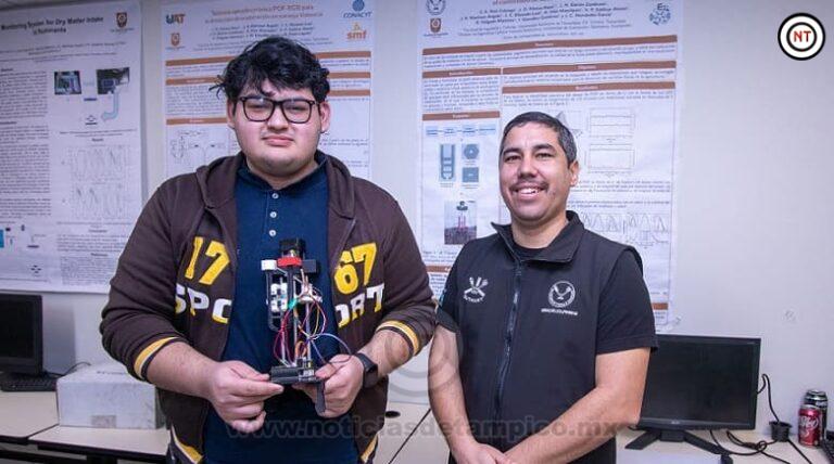 Alumno de la UAT diseña un sensor innovador para medir alteraciones en líquidos