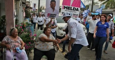 Candidatos de la coalición «Fuerza y Corazón X Tamaulipas» resaltan compromisos en Fraccionamiento Almendros