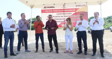 Inicia la construcción de la Planta de Tratamiento de Aguas Residuales de Altamira