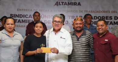 Respalda Armando Martínez la educación de hijos de empleados del SUTRA