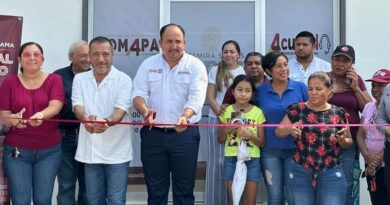 Inaugura COMAPA Altamira módulo de atención en el Fraccionamiento Los Ríos