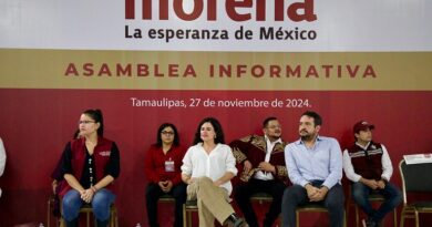 Luisa María Alcalde Luján llama a la militancia de Tamaulipas a fortalecer Morena