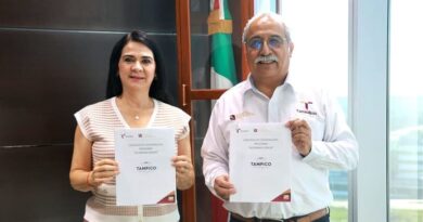 Firma Desarrollo Rural convenio del programa Nutrimar-Común con el municipio de Tampico