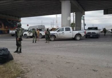 Abandonan camioneta con cuatro cadáveres en Reynosa