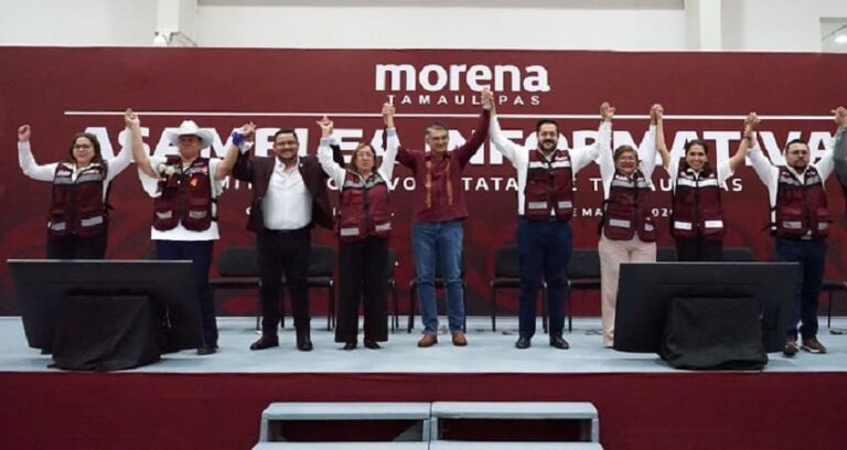 Unidad sin agendas personales; Morena Tamaulipas y Américo cierran filas ante Estructura
